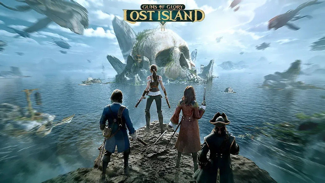 Guns of Glory: Lost Island — Много денег — скриншот 1