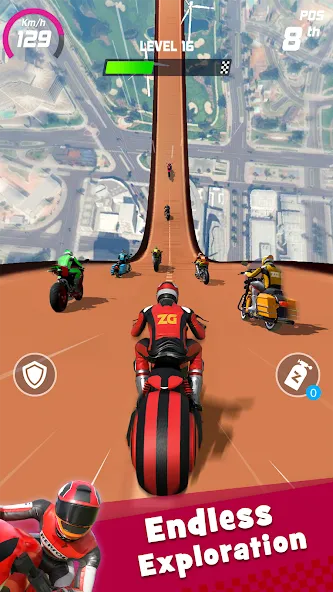 Bike Race: Racing Game MOD APK на Android — Много денег и всё открыто — скриншот 2 Bike Race: Racing Game MOD APK на Android — Много денег и всё открыто — скриншот 2