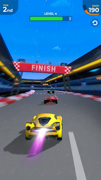 Car Race 3D: Car Racing на Андроид — Мод Много денег — скриншот 2
