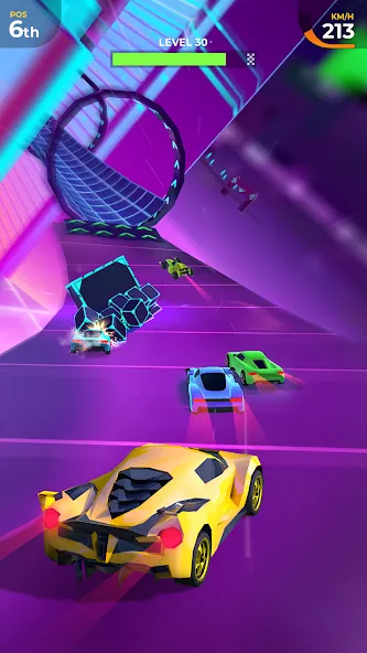 Car Race 3D: Car Racing на Андроид — Мод Много денег — скриншот 3