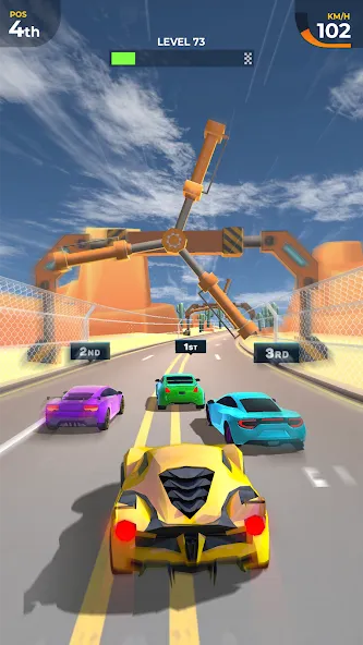 Car Race 3D: Car Racing на Андроид — Мод Много денег — скриншот 4