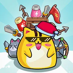 CatnRobot Idle TD: Battle Cat — Мод: Много денег