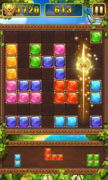 Скачать Puzzle Block Jewels на Android — Много денег — скриншот 4