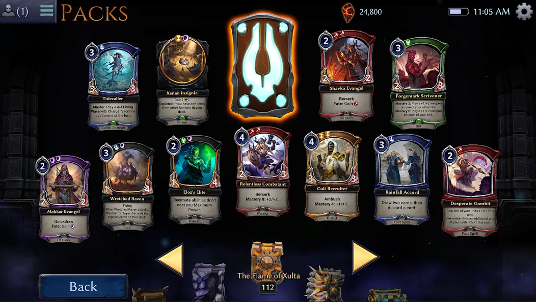Eternal Card Game MOD APK на Android — Все карты разблокированы — скриншот 2