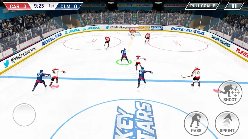 Hockey All Stars — Взломанная версия (Много денег) — скриншот 1 Hockey All Stars — Взломанная версия (Много денег) — скриншот 1