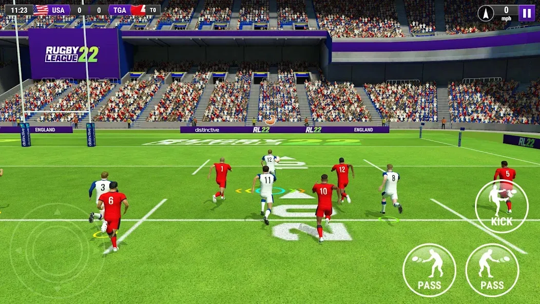 Rugby League 22 — Много денег — скриншот 1