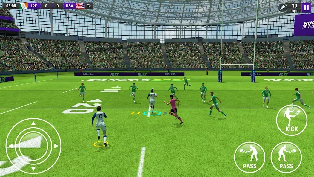 Rugby League 22 — Много денег — скриншот 2