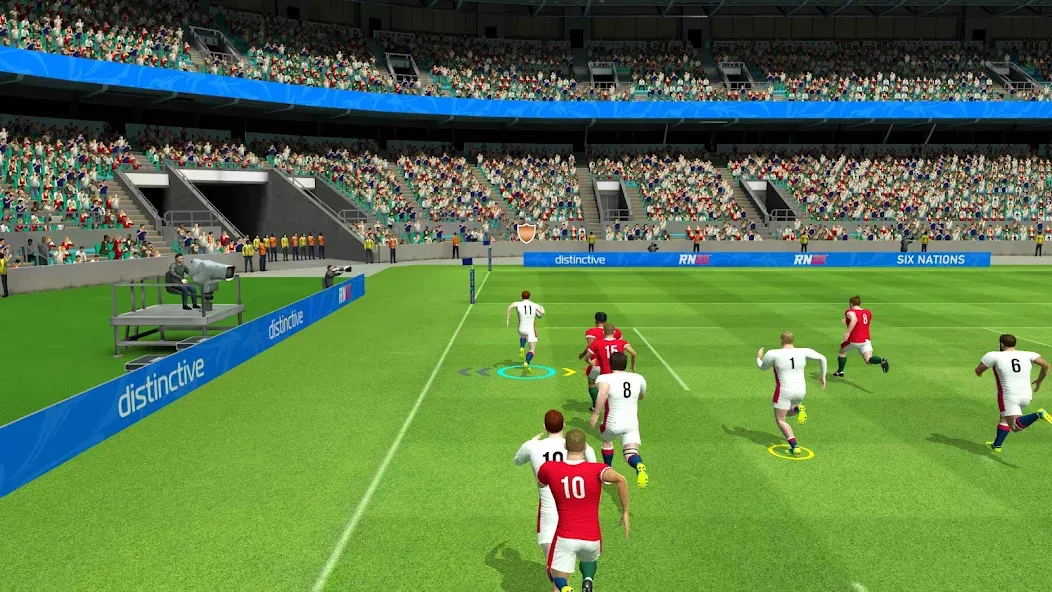 Rugby Nations 22 — Мод: Много денег — скриншот 1 Rugby Nations 22 — Мод: Много денег — скриншот 1
