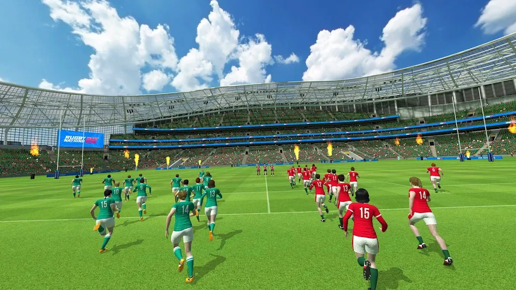Rugby Nations 22 — Мод: Много денег — скриншот 3 Rugby Nations 22 — Мод: Много денег — скриншот 3