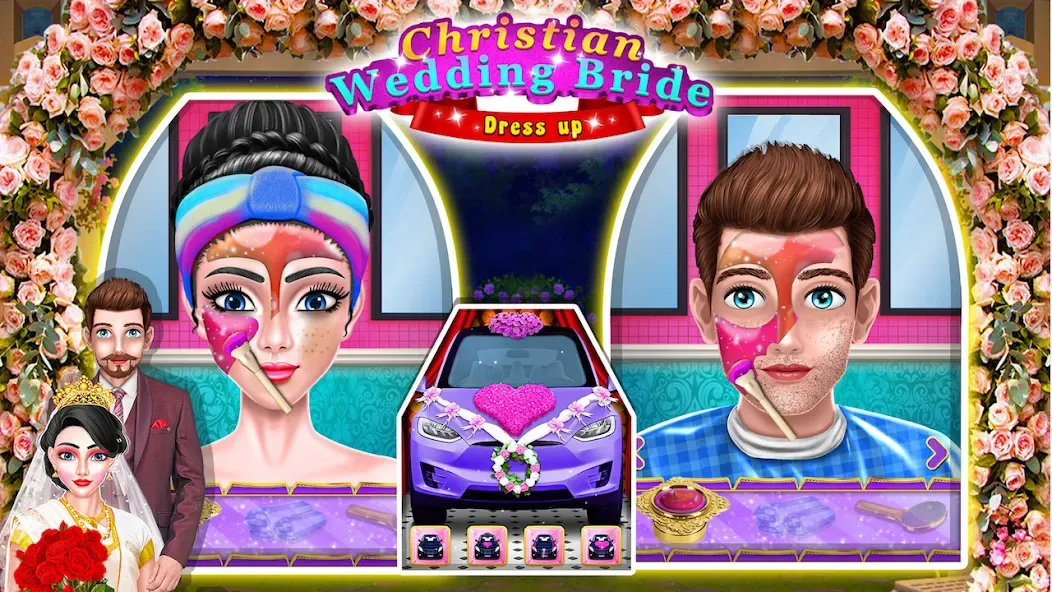 Indian Bride Makeup Games на Андроид — Много денег — скриншот 3 Indian Bride Makeup Games на Андроид — Много денег — скриншот 3