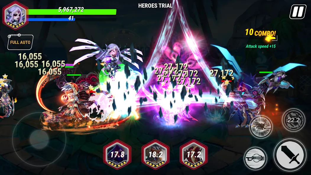 Heroes Infinity Premium на Андроид — Много денег — скриншот 3