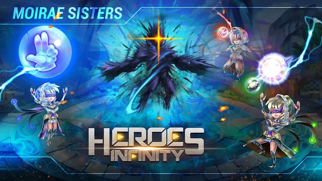 Скачать Heroes Infinity: Super Heroes с модом — Много денег и кристаллов — скриншот 3