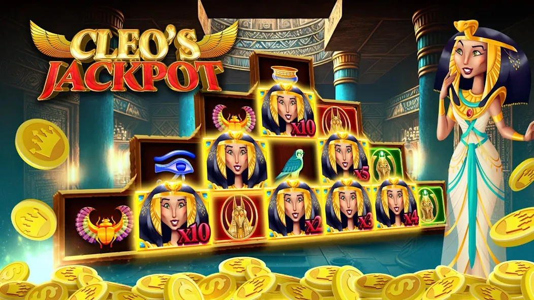 Скачать Best Casino Legends 777 Slots с модом — Много денег — скриншот 1