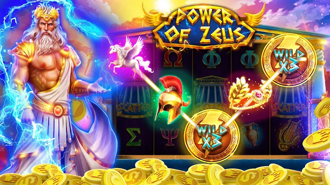 Скачать Best Casino Legends 777 Slots с модом — Много денег — скриншот 2
