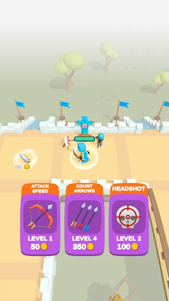Скачать Wild Archer: Castle Defense — Много денег — скриншот 3 Скачать Wild Archer: Castle Defense — Много денег — скриншот 3