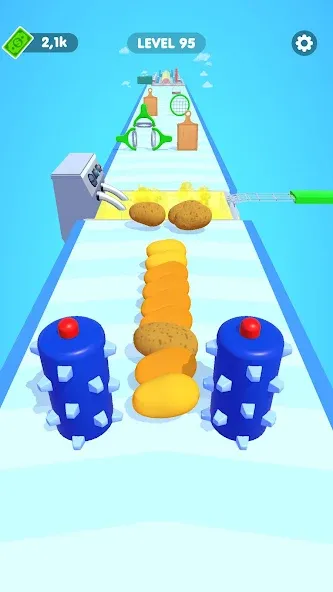 Скачать Potato Rush — Много денег — скриншот 2