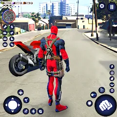 Miami Rope Hero Spider Game 2 — Мод: Много денег