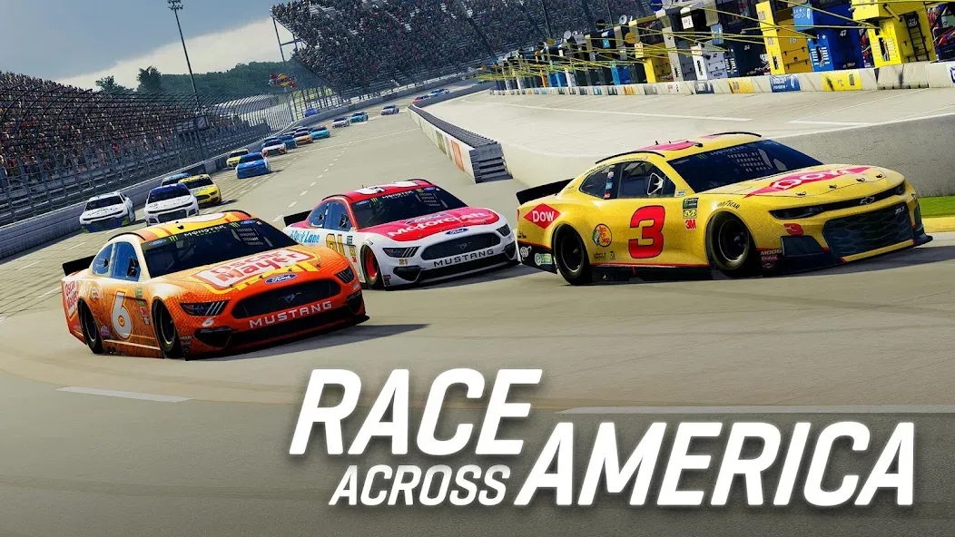 NASCAR Heat Mobile — Мод: Много денег — скриншот 1