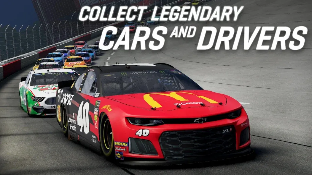 NASCAR Heat Mobile — Мод: Много денег — скриншот 3
