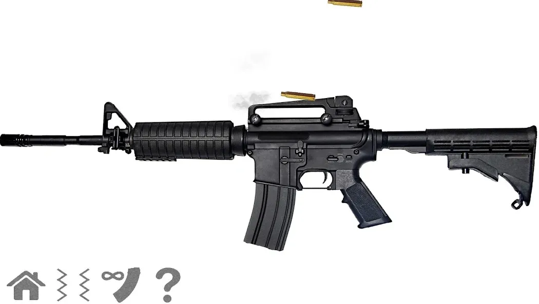 Pistol simulator на Андроид — Мод Много денег — скриншот 3 Pistol simulator на Андроид — Мод Много денег — скриншот 3
