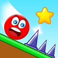 Скачать Red Ball Roller (Мод: Много денег) на Андроид