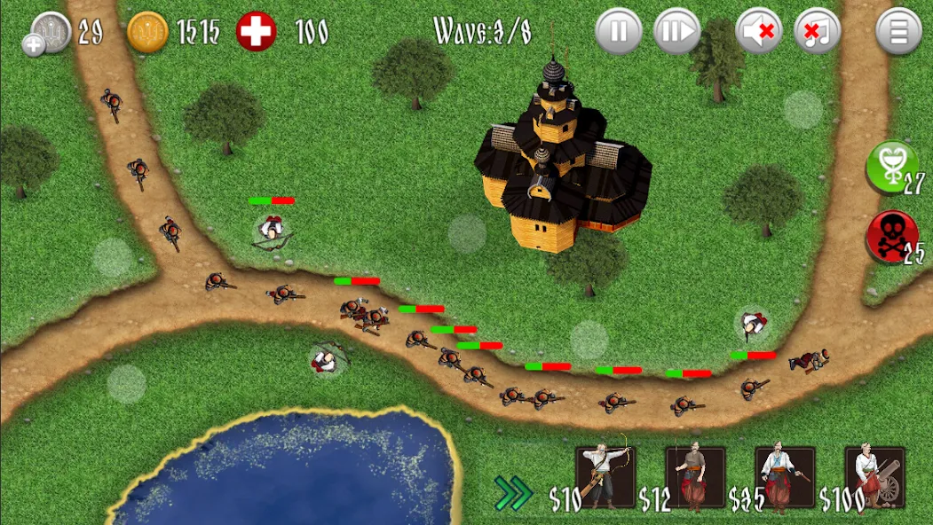 Cossacks — Много денег и ресурсов — скриншот 4