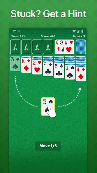 Скачать Solitaire - Classic Card Game на телефон — Все темы открыты и без рекламы — скриншот 4
