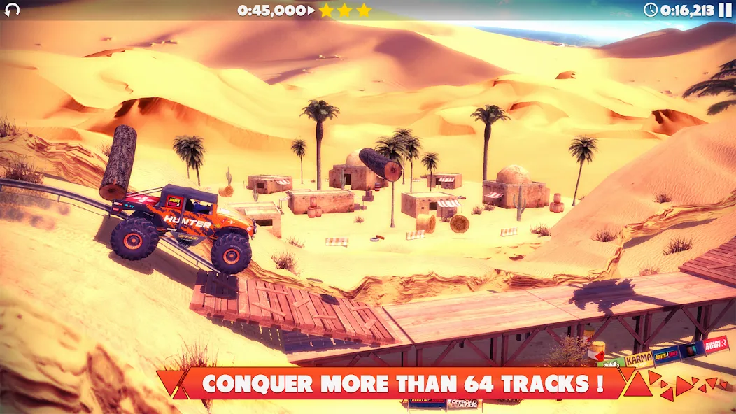 Offroad Legends 2 на Андроид — Мод Много денег и все машины открыты — скриншот 1