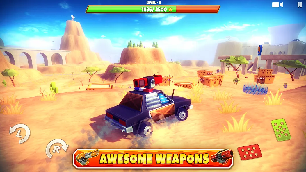 Zombie Offroad Safari на Андроид — Много денег — скриншот 4