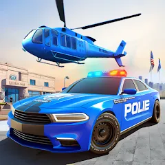 US Police Car Transporter Game MOD APK — Много денег