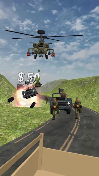 Rambo Shooter: Escape Mod APK Много денег — Скачать на Андроид — скриншот 5
