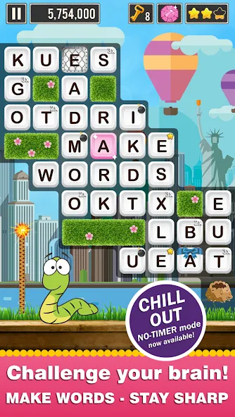 Скачать Word Wow Around the World на Андроид — Много подсказок — скриншот 1