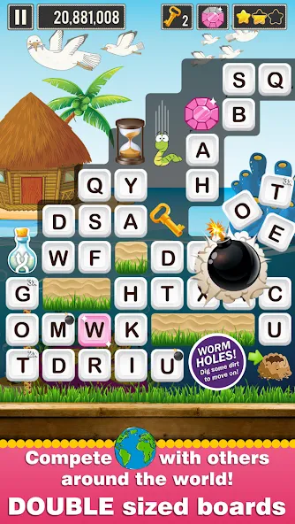 Скачать Word Wow Around the World на Андроид — Много подсказок — скриншот 2
