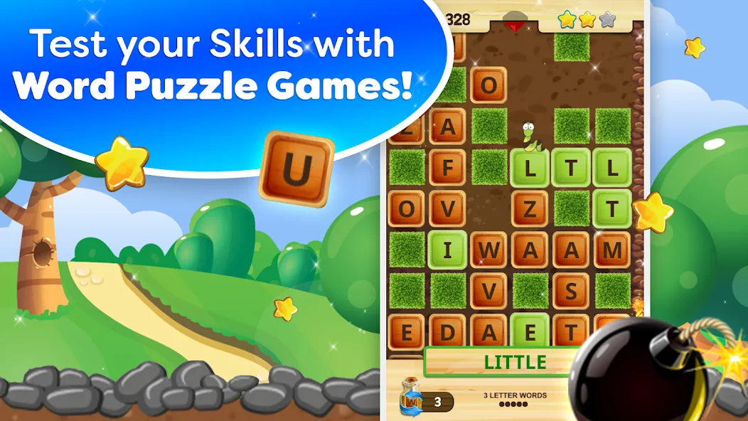 Word Wow - Brain training fun на Андроид — Бесплатные подсказки — скриншот 2