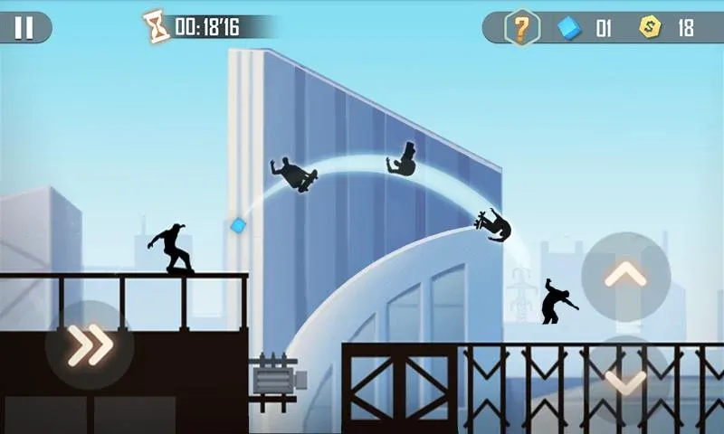 Скачать взлом Shadow Skate на Андроид — Много денег — скриншот 1