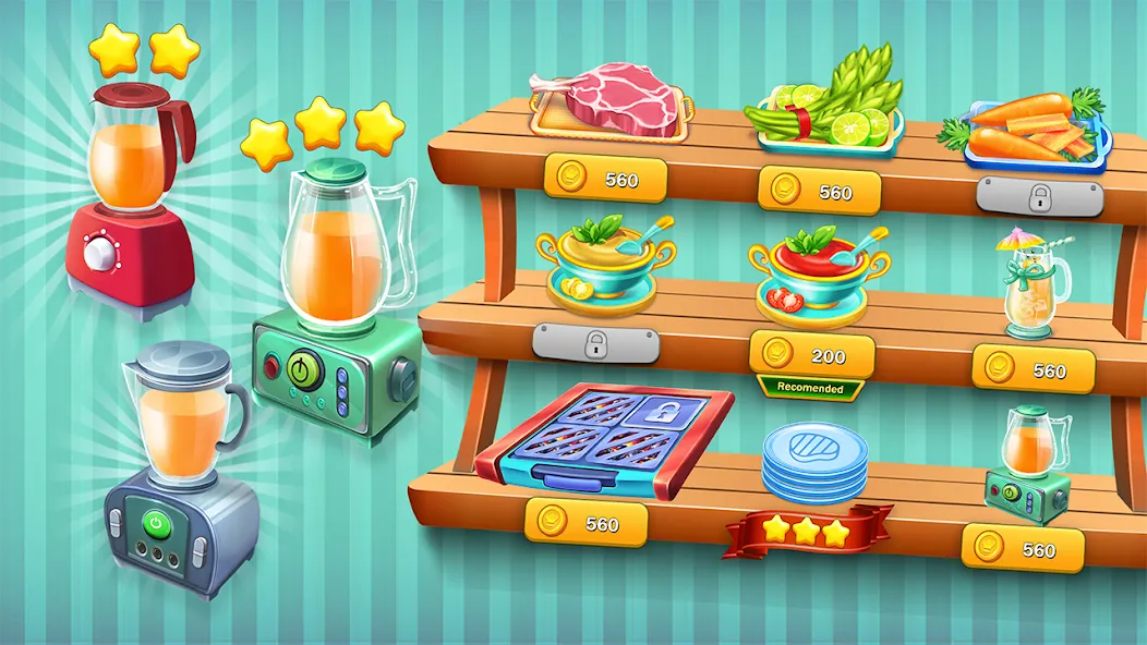 Скачать взломанную Food Cooking: Chef Restaurant — Много денег — скриншот 5