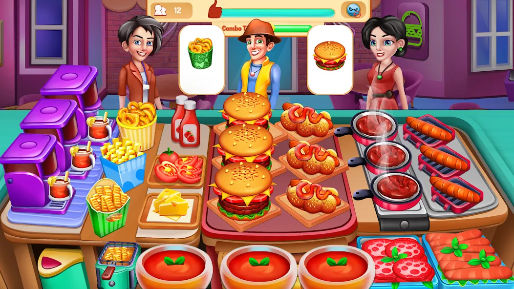 Скачать Cooking Food: Time Management — Много денег и без рекламы — скриншот 1