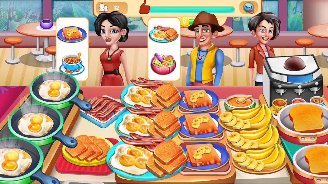 Скачать Cooking Food: Time Management — Много денег и без рекламы — скриншот 3