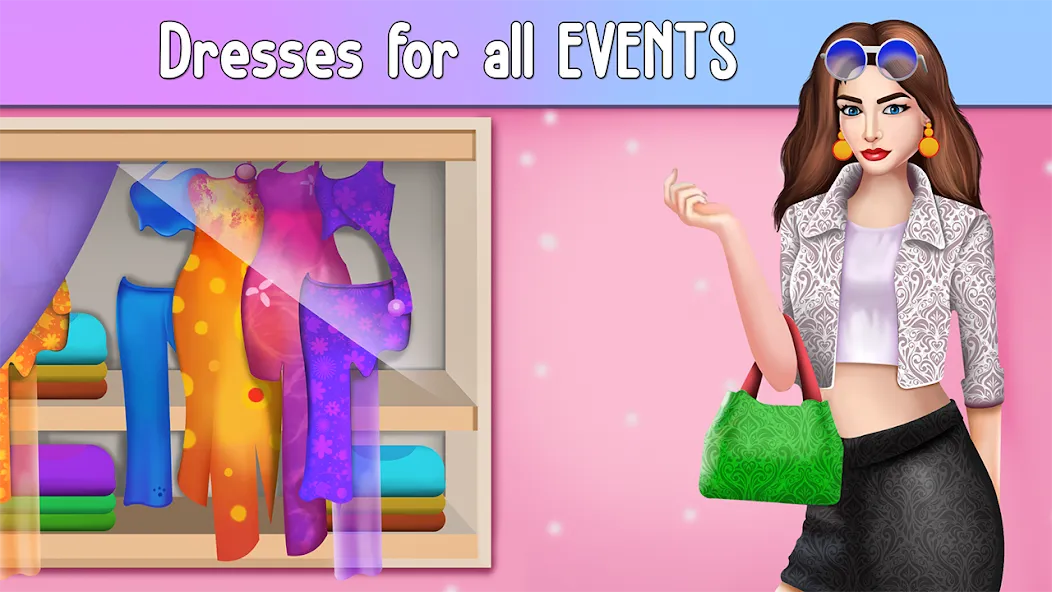 Скачать Fashion Stylist Makeup Dressup MOD APK — Много денег и все открыто — скриншот 5