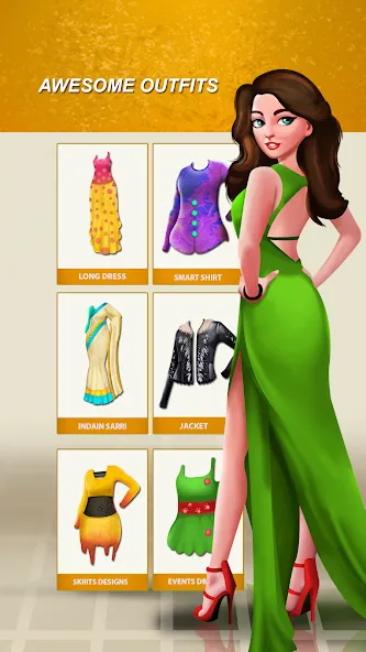 Girls Dress Up: Makeup Games — Взломанная версия (Все открыто) — скриншот 3