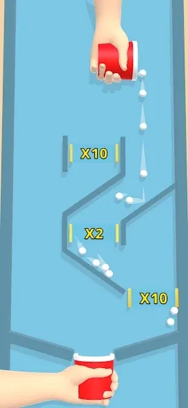Bounce and collect (Мод Много денег) — скриншот 2