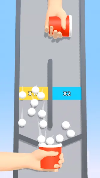 Bounce and collect (Мод Много денег) — скриншот 3
