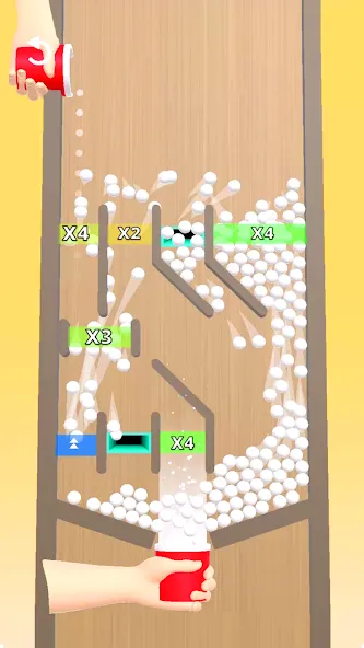 Bounce and collect (Мод Много денег) — скриншот 4