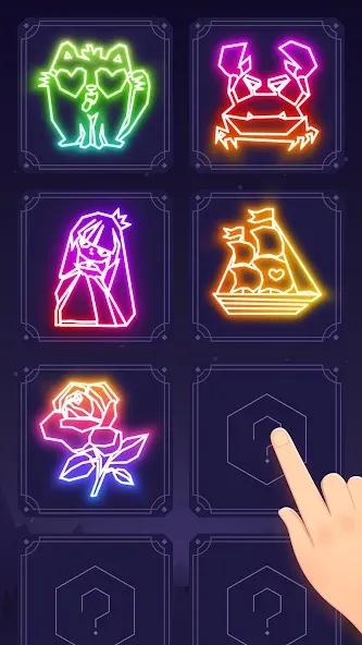 Dot it: Connect the Dots Mod APK Все уровни открыты и без рекламы — Скачать на Андроид — скриншот 1