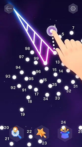 Dot it: Connect the Dots Mod APK Все уровни открыты и без рекламы — Скачать на Андроид — скриншот 2