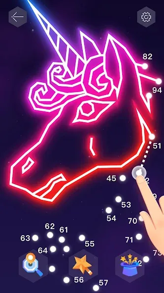 Dot it: Connect the Dots Mod APK Все уровни открыты и без рекламы — Скачать на Андроид — скриншот 3