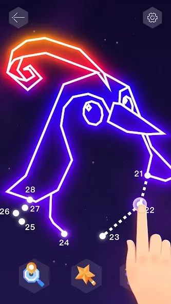 Dot it: Connect the Dots Mod APK Все уровни открыты и без рекламы — Скачать на Андроид — скриншот 5