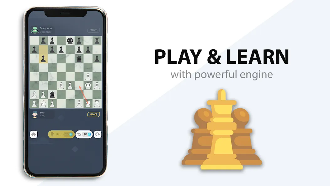 Скачать Chess: Classic Board Game — Разблокированные премиум темы — скриншот 3