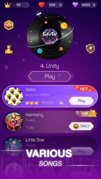Dot n Beat — Мод: Много алмазов и без рекламы — скриншот 2