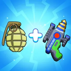 Merge Weapons：Air Island TD на Андроид — Мод Много денег